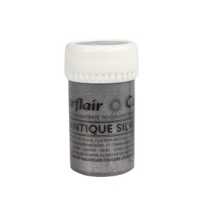 Сладкарска боя Sugarflair Antique Silver, 25 г